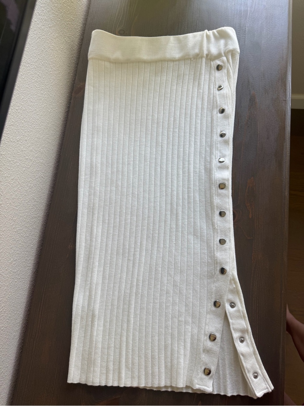 superdown Ribbed Button Skirt - Picture 4 of 4